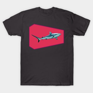 Reefshark | Big High-Light | Variation in Viva Magenta | T-Shirt